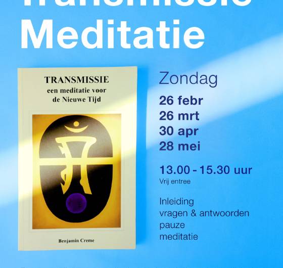 Spirituele agenda - Workshop Transmissie Meditatie