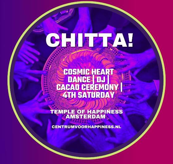 Spirituele agenda - Chitta Conscious Party | DJ Nachtpapegaai | Cacao 